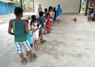 Atención de Salud en las comunidades Barriada Naso y Charco la Pava