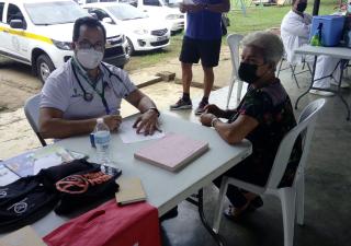Minsa Chiriquí presente en Feria Familiar Policial