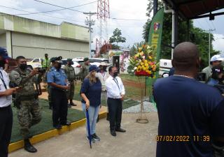 Inauguran  puesto de control en Tanara  Panamá Este