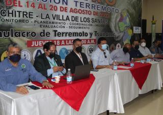 Azuero se prepara para la Operación Terremoto 2022