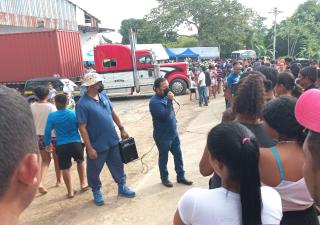 Feria institucional y atención médica en Panamá Este