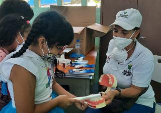 Culmina Semana de la salud bucal en San Miguelito