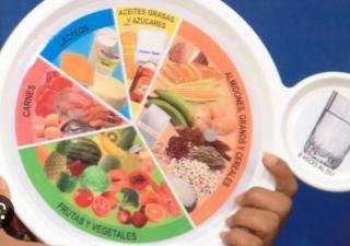 Con una alimentación saludable recibes beneficio de salud