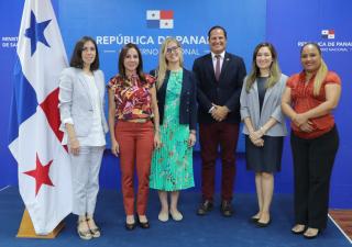 MINSA se reúnen con representante de la OIM y la Embajada de los Estados Unidos 