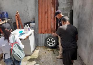 Control de vectores realiza acciones contra el Aedes Aegipty en sector de Río Abajo