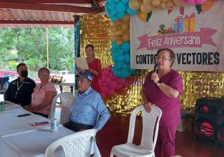 Reconocen labor de personal de vectores en su aniversario 67 en la región de Chiriqui 