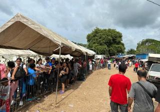 MINSA continúa brindando atención médica a migrantes en Darién