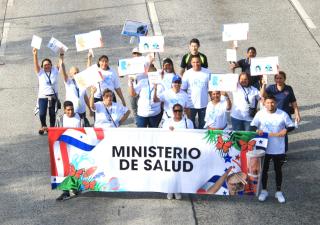  MINSA participa de la caminata en conmemoración al mes contra la trata de personas