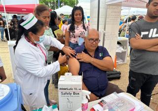  Región de Salud Panamá Oeste participa en feria de salud en el distrito de La Chorrera