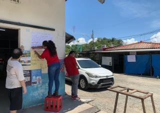 Región de Salud Panamá Oeste realiza diversas actividades en el marco de celebración contra la hipertensión