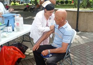Más de 12 mil 500 dosis de vacuna contra la influenza se han aplicado en Chiriquí