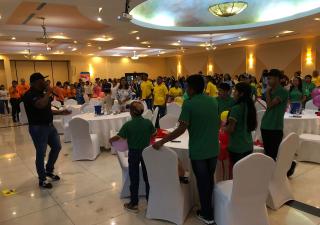  Realizan encuentro nacional de Estudiantes de Grupos Pares en Herrera