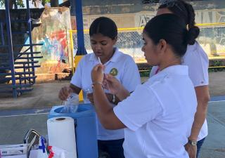 Continúa jornada de vacunación en distritos de Herrera