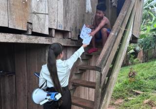 Salud continúa brindando orientación en comunidades de Bocas del Toro