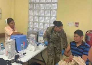 Culmina  gira Médica en el Centro de Salud de Buena Vista