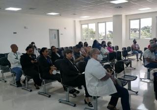 En Centro de Salud de Las Mañanitas colocan placas de reconocimiento por  la trayectoria en beneficio de la población