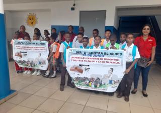 Jornada educativa en Barrio Sur promueve la lucha contra el Dengue
