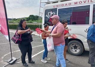La Región Panamá Oeste participa en jornada de pruebas rápidas de VIH realizada en el distrito de Arraiján