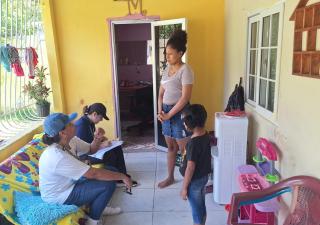 Salud Pública regional continúa sus acciones contra el dengue en los corregimientos de Las Garzas  y la 24 de Diciembre