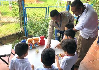 Con actividad educativa, celebran el Día del Niño 