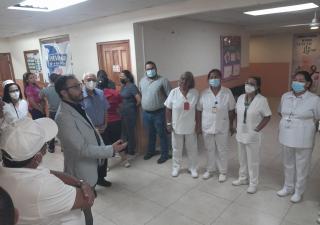  Nuevo director regional de Coclé visita centros de salud de Aguadulce