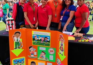 Salud regional participa del Día del Niño y la Niña en el  Parque Omar