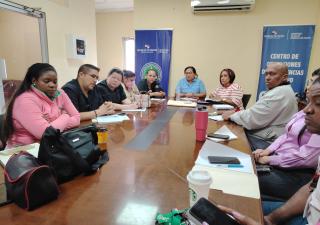 Reunión de coordinación con los directores médicos en Colón