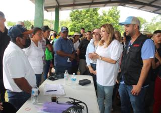  Gira "Amor Sobre Ruedas del Despacho de la Primera Dama" llegó al distrito de Soná