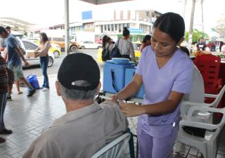  Regional de Salud de Veraguas realizó jornada de vacunación contra la Hepatitis