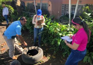 Minsa realiza operativo contra el dengue en Ocú