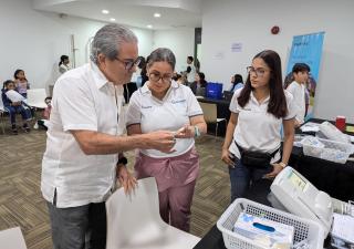 Ministro de Salud ponderó labor que ejerce la Fundación Diabetes Latam 