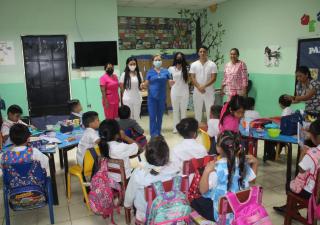 Niños Veragüenses participan en taller “Sonrisa y Dientes Sanos”