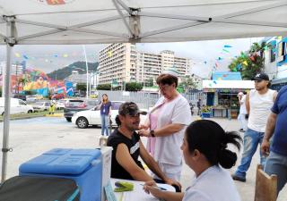  Región Metropolitana de Salud participó en el evento Festival del Mar