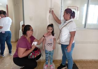 Región de Salud de Panamá Oeste participa en feria de salud integral organizada por la Alcaldía de Arraiján