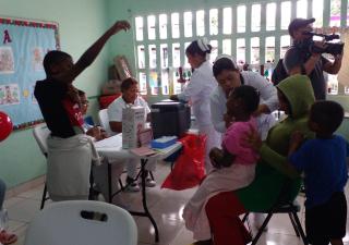 Regional de Panamá Norte organizó feria de salud en Ernesto Córdoba Campos