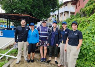  Director de la Metropolitana de Salud realizó gira de trabajo en Isla de Otoque Occidente