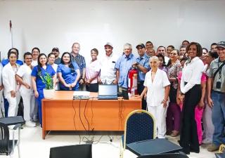  Fortalecen Comités de Gestión de Riesgos a Desastres en Salud de Los Santos