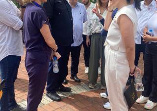 Salud ejecuta acciones en corregimientos del área capital para eliminación de criaderos