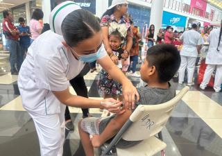 Región de Salud Panamá Oeste  continúa con los Jornadas de vacunación en diferentes áreas de la provincia