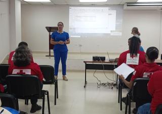 La región de Salud de Panamá Oeste participa en capacitación organizada por la Cruz Roja