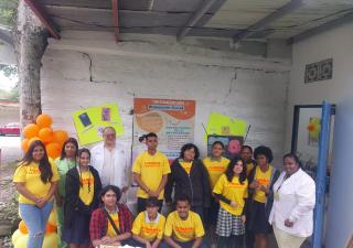Actividades en conmemoración de la prevención del suicidio en la región Metropolitana de Salud