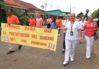 Caminata y feria interinstitucional enfocadas en el cuidado de la salud mental en Ocú 
