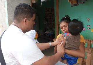 La Región de Salud Panamá Oeste continúa con las jornadas de vacunación este fin de semana