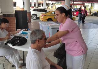  Minsa en Chiriquí inició vacunación este fin de semana