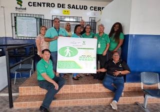 Minsa brinda docencia sobre campaña del "Bastón Verde" en San Miguelito