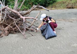 Región de Salud de Los Santos realiza jornada de limpieza y reforestación