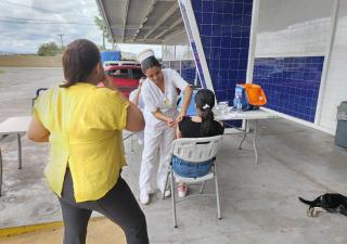 Exitosa jornada de vacunación "puesta al día" en la provincia de Chiriquí