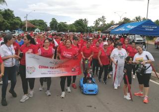 La Región de Salud de Herrera  promueve la actividad física en el Día Mundial del Corazón