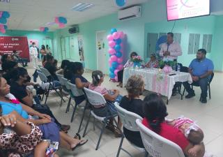 Panamá Este realizó lanzamiento de la "Campaña de la Cinta Rosada y Celeste"