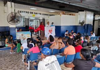 Brindan docencia sobre enfermedades del  corazón en el Centro de Salud de Cerro Batea